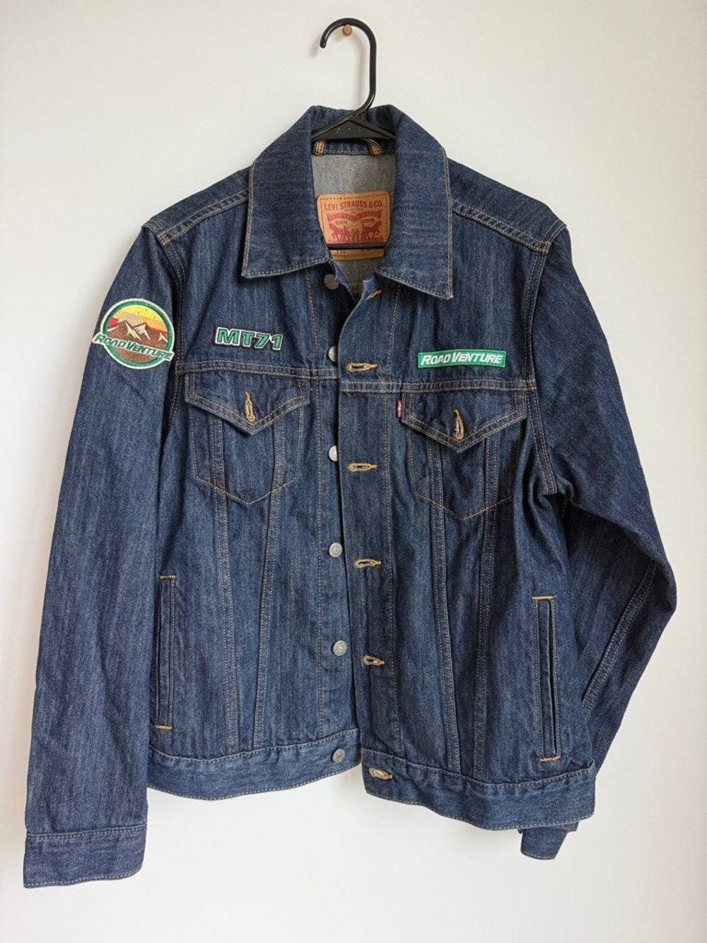 Levi’s patch denim jacket rare